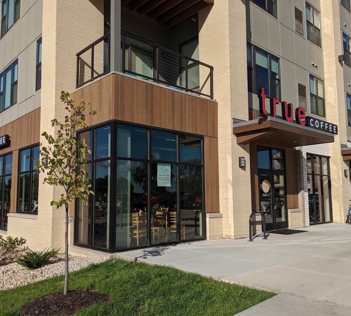 Storefront of True Coffee Roasters - Cafe, specialty coffee shop in Madison