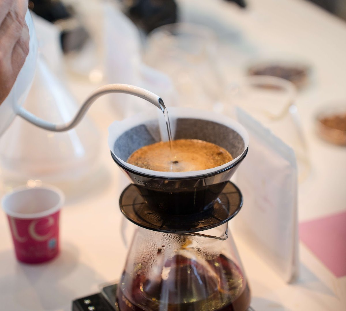 Coffee at Create Coffee Roasters, specialty coffee shop in Athens
