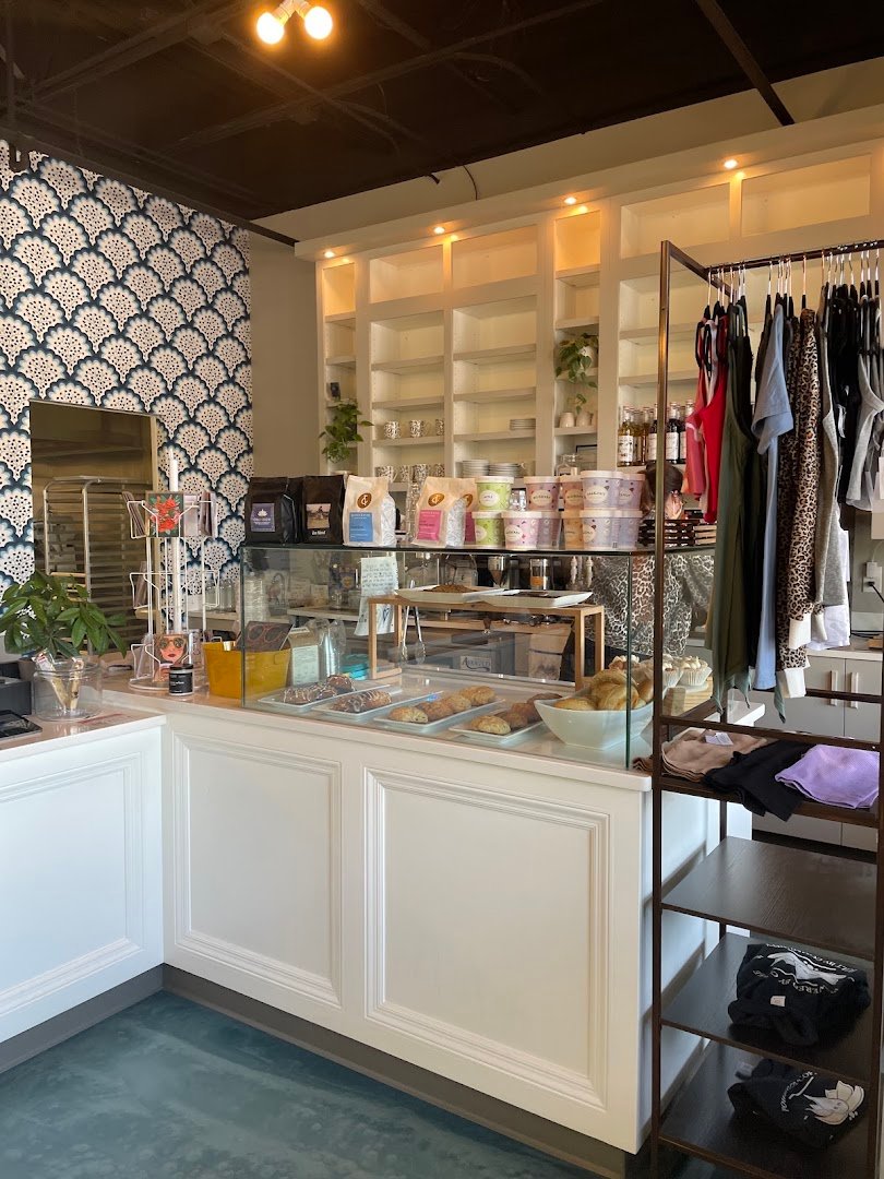 Interior of Zen Coffee Company West, specialty coffee shop in Omaha