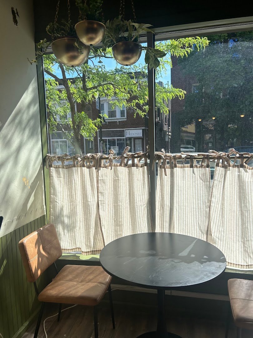 Interior of Kovella Coffee, specialty coffee shop in Rochester