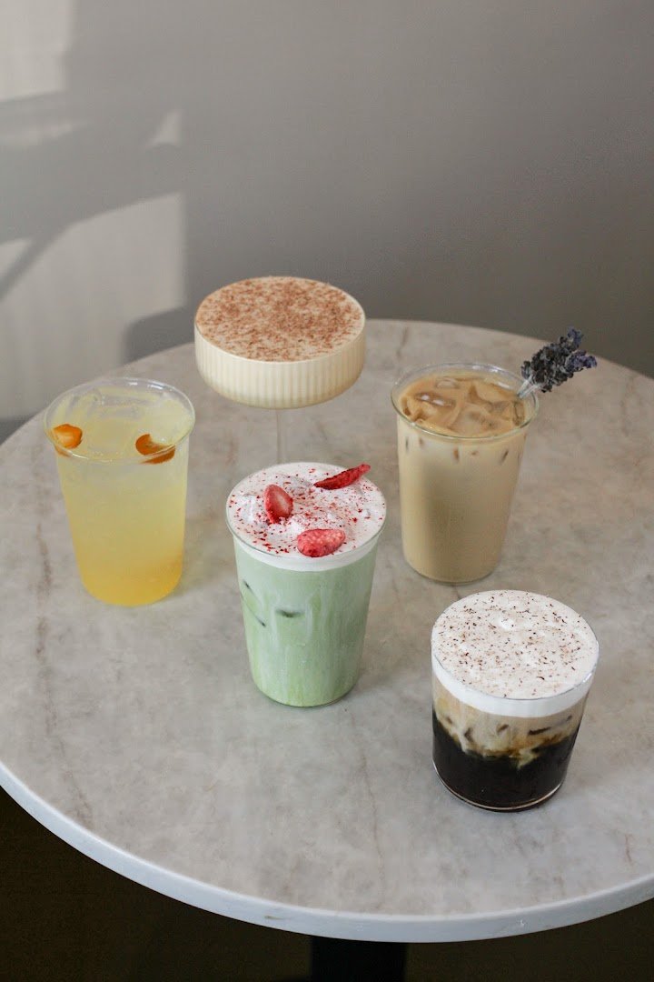 Coffee at Concept Coffee, specialty coffee shop in Sacramento