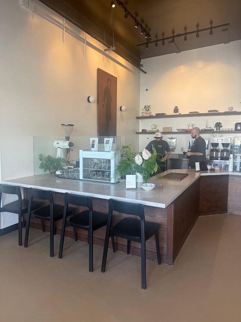 Interior of Concept Coffee, specialty coffee shop in Sacramento