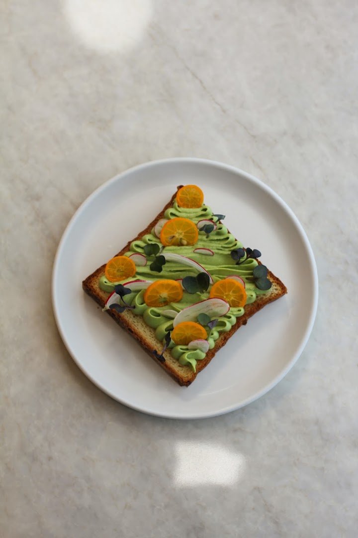 Food at Concept Coffee, specialty coffee shop in Sacramento