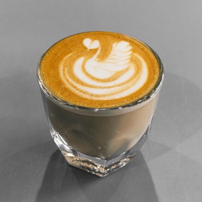Coffee at 1 Oz Coffee, specialty coffee shop in San Jose