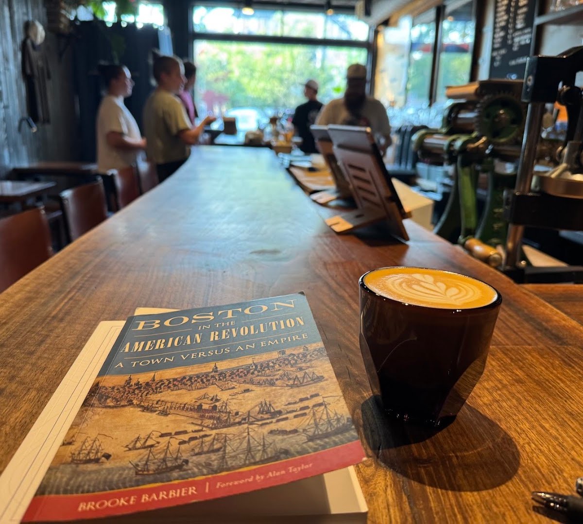 Coffee at Reprise, specialty coffee shop in Providence