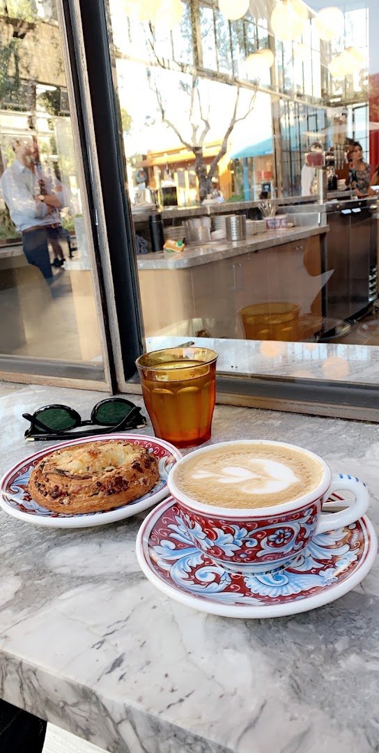 Coffee at La Colombe Coffee, specialty coffee shop in San Diego
