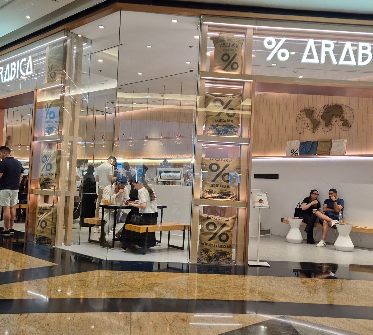 % ARABICA DUBAI MALL OF EMIRATES specialty coffee shop in Dubai - photo 10