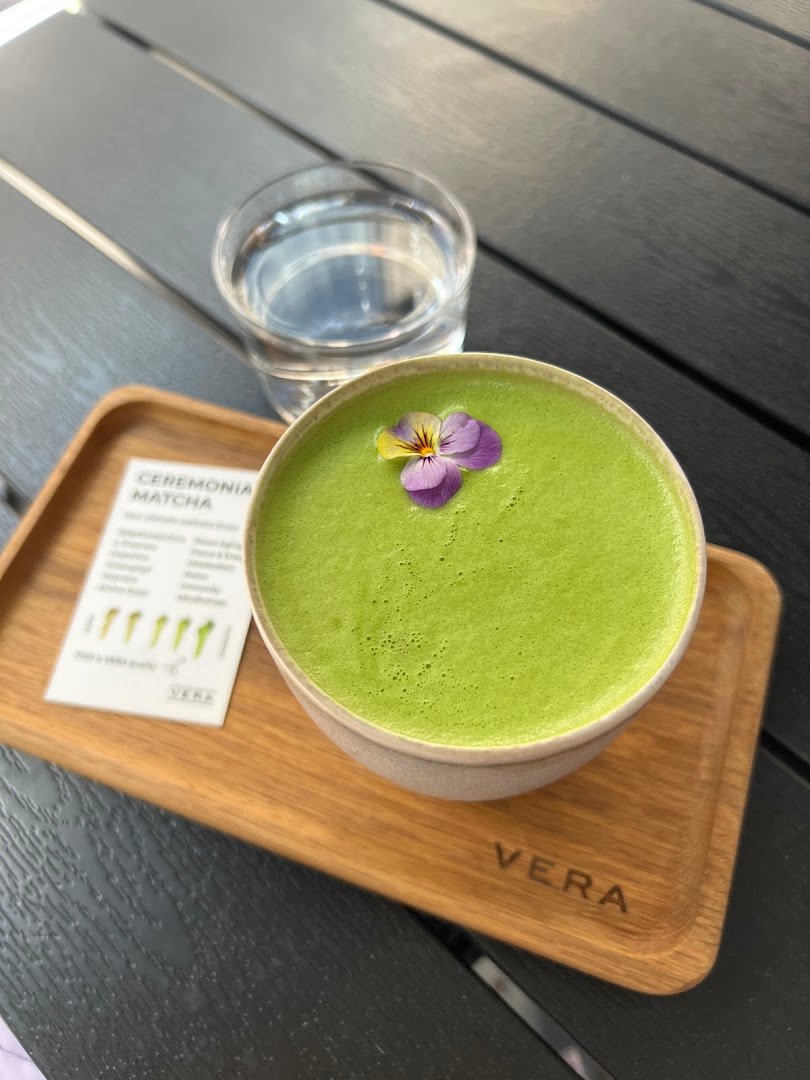 Coffee at VERA, specialty coffee shop in Belgrade
