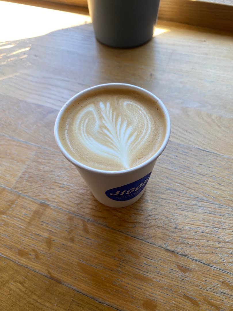 Coffee at Jiggy Coffee, specialty coffee shop in Philadelphia