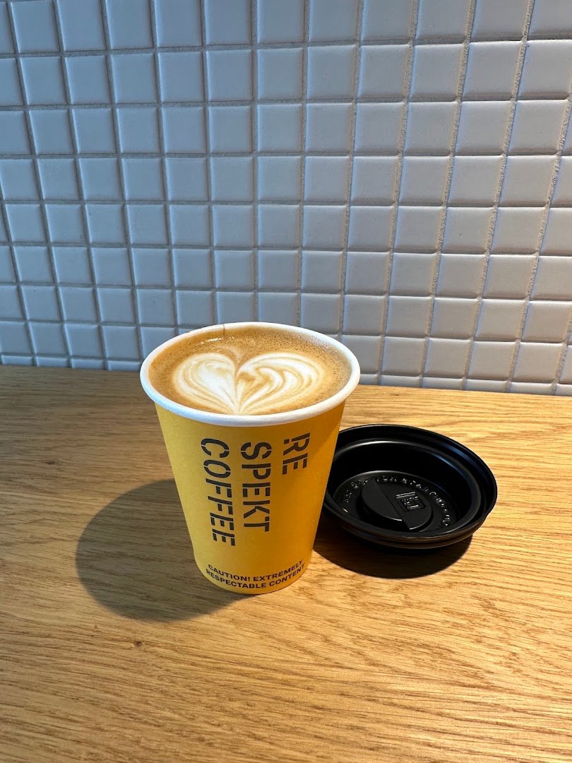 Coffee at Respekt Coffee Radlická, specialty coffee shop in Prague