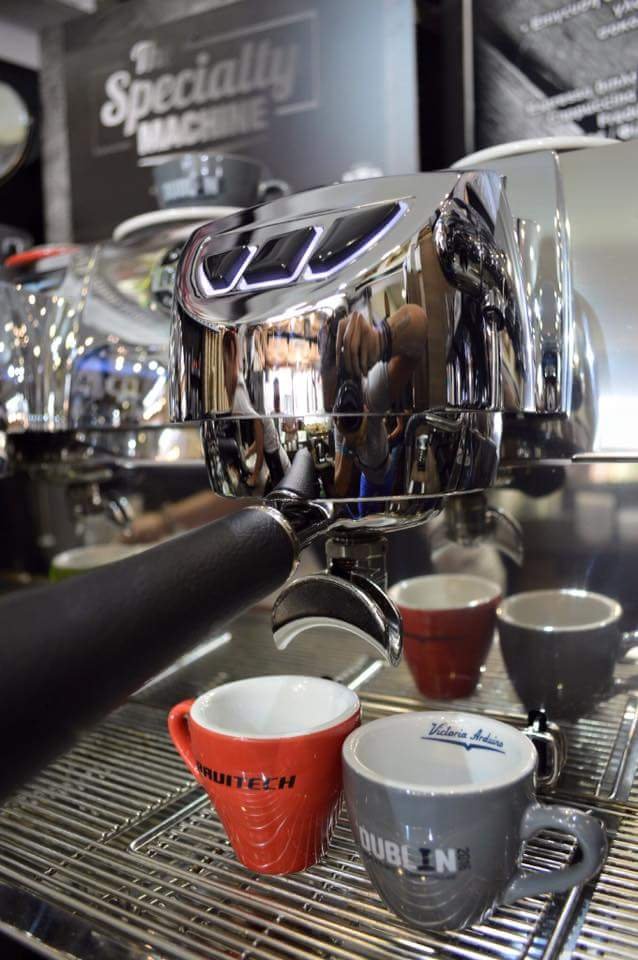 Coffee at Five 5 Grinders, specialty coffee shop in Athens