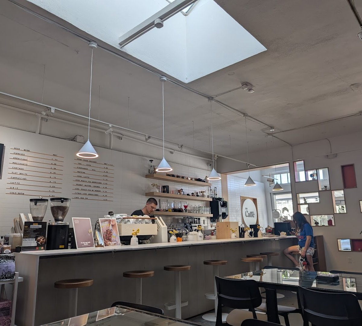 Un Caffe specialty coffee shop in Houston - photo 11