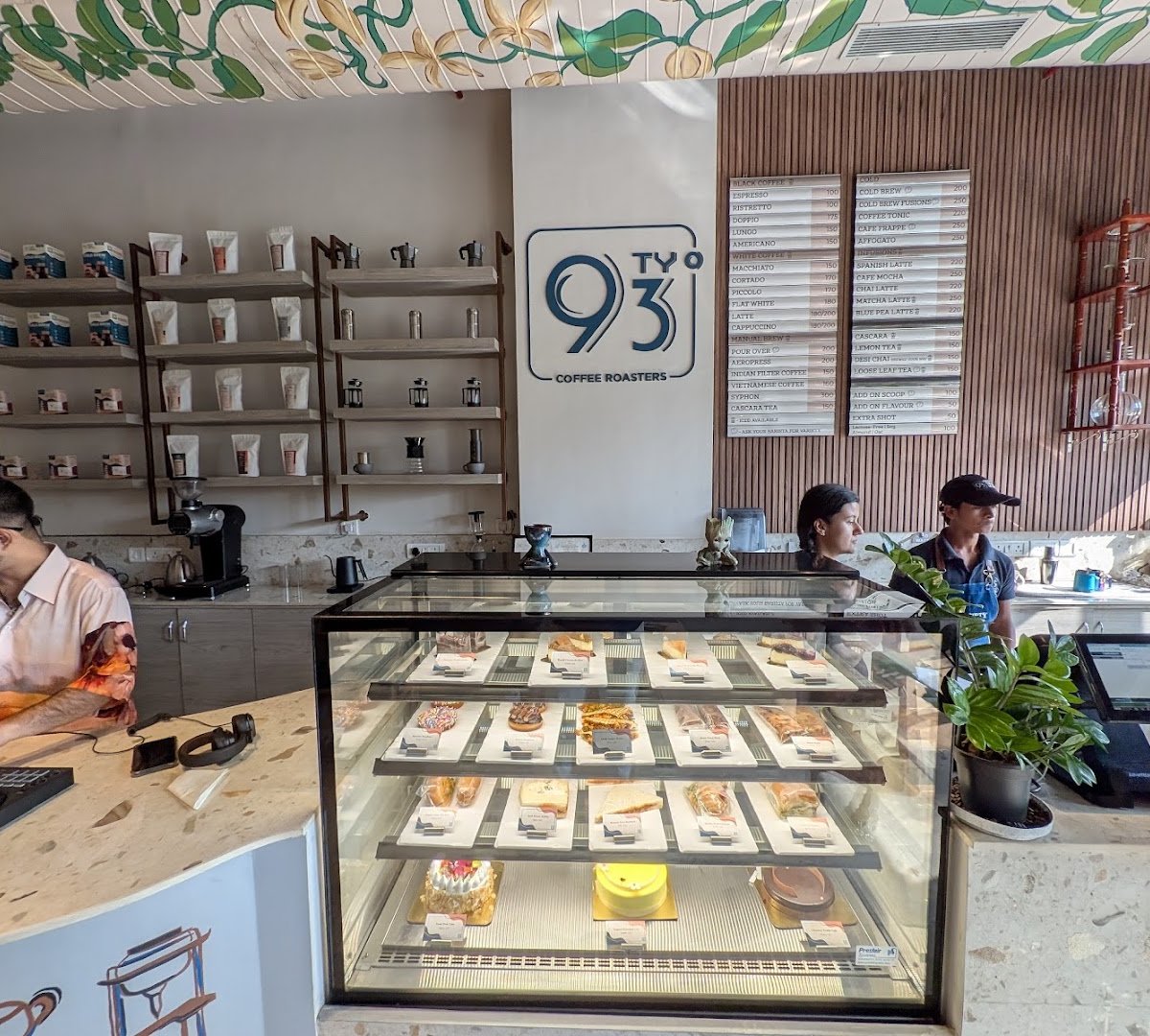 93 Degrees Coffee Roasters specialty coffee shop in Delhi - photo 7