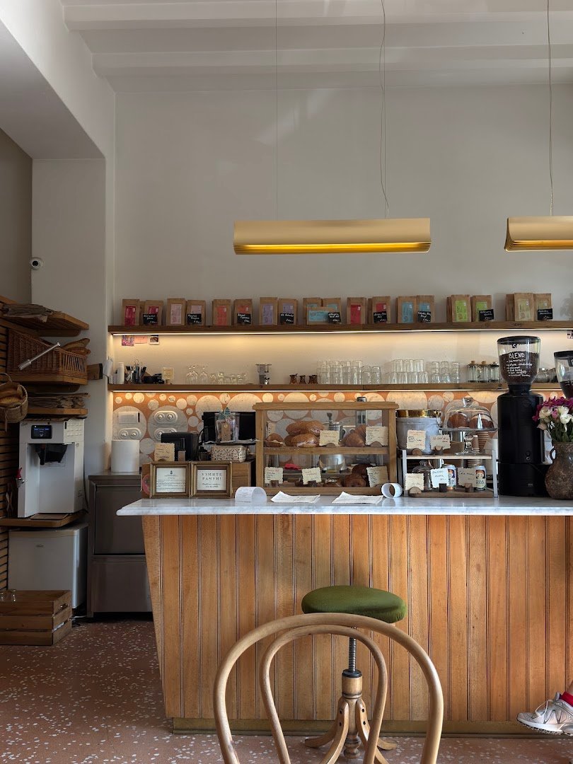 Interior of Hotel Beograd Café, specialty coffee shop in Belgrade
