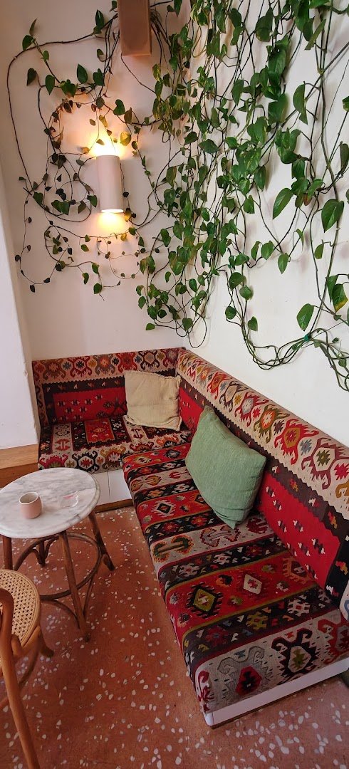 Interior of Hotel Beograd Café, specialty coffee shop in Belgrade