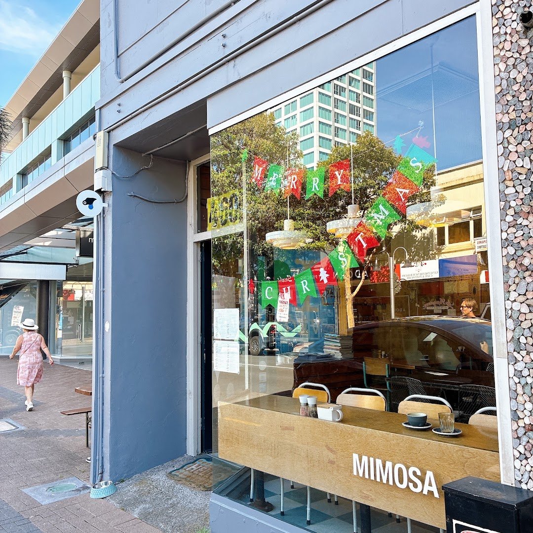 Storefront of Mimosa, specialty coffee shop in Auckland