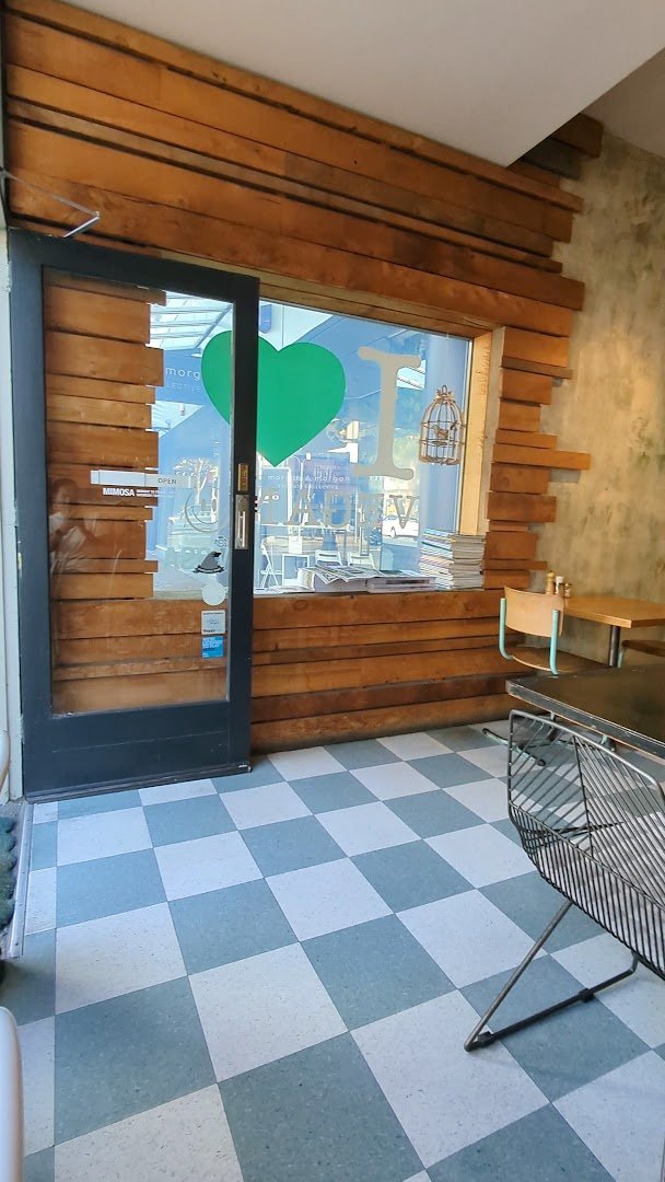 Interior of Mimosa, specialty coffee shop in Auckland