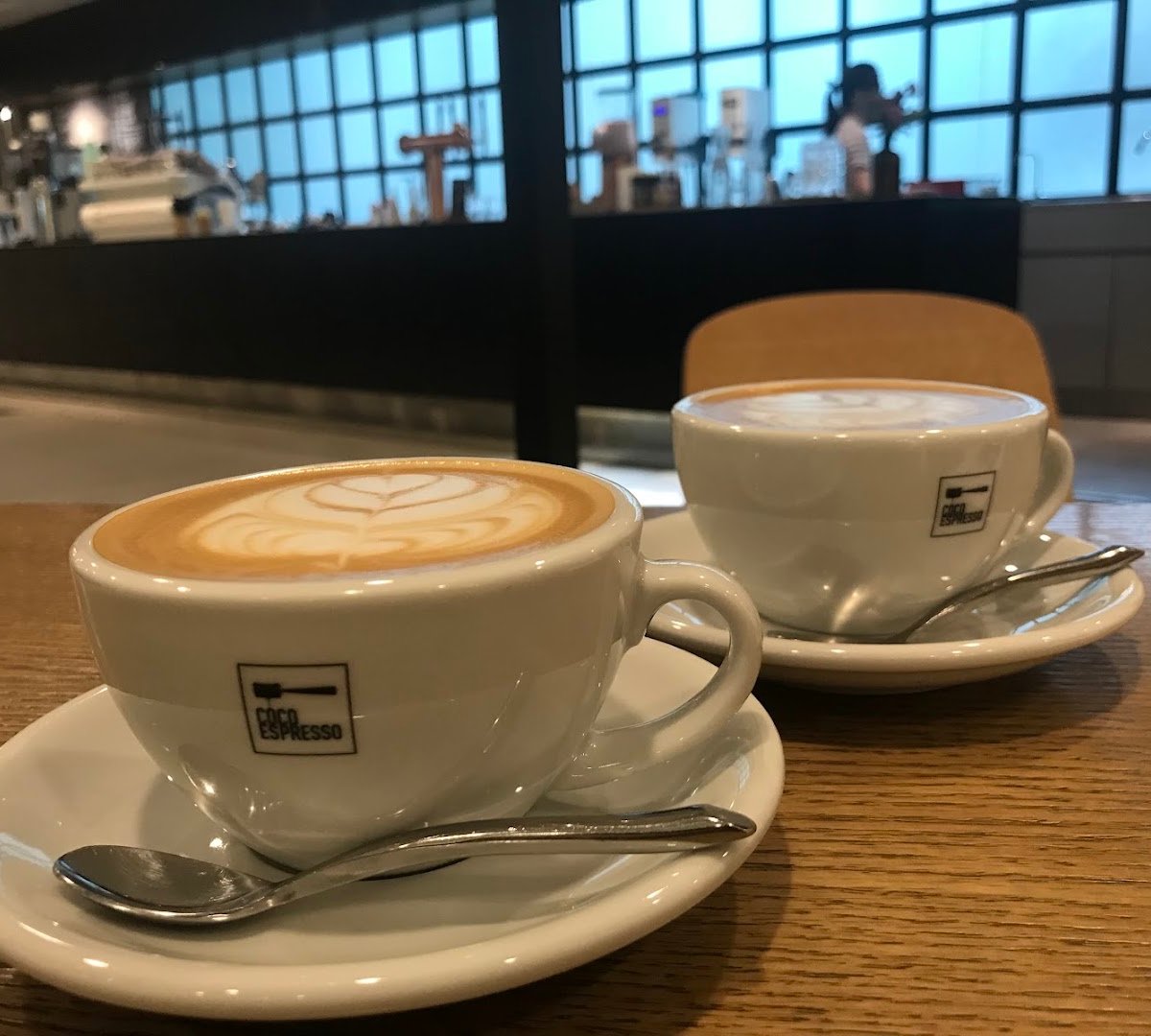 Coffee at Coco Espresso, specialty coffee shop in Hong Kong