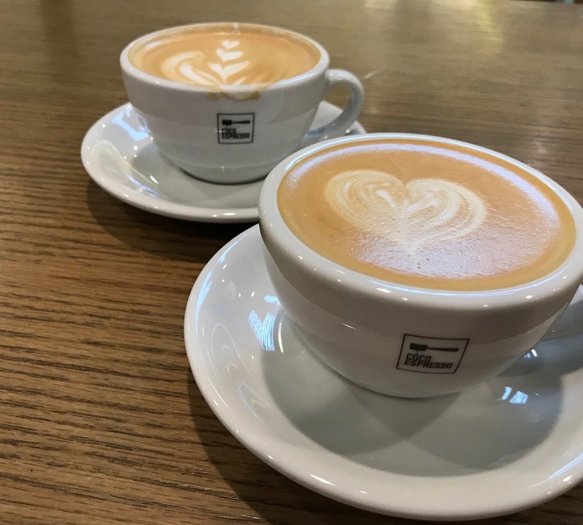 Coffee at Coco Espresso, specialty coffee shop in Hong Kong