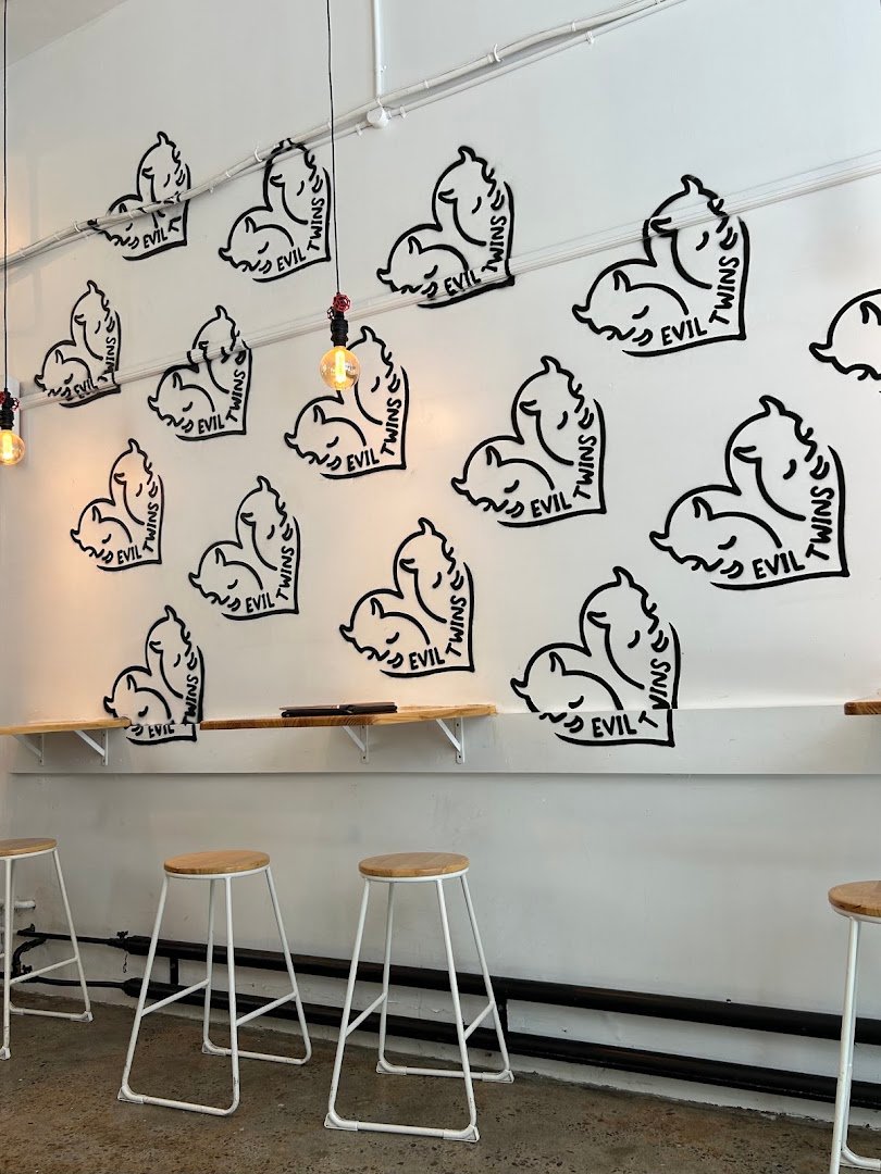 Interior of Evil Twins Coffee, specialty coffee shop in Wellington