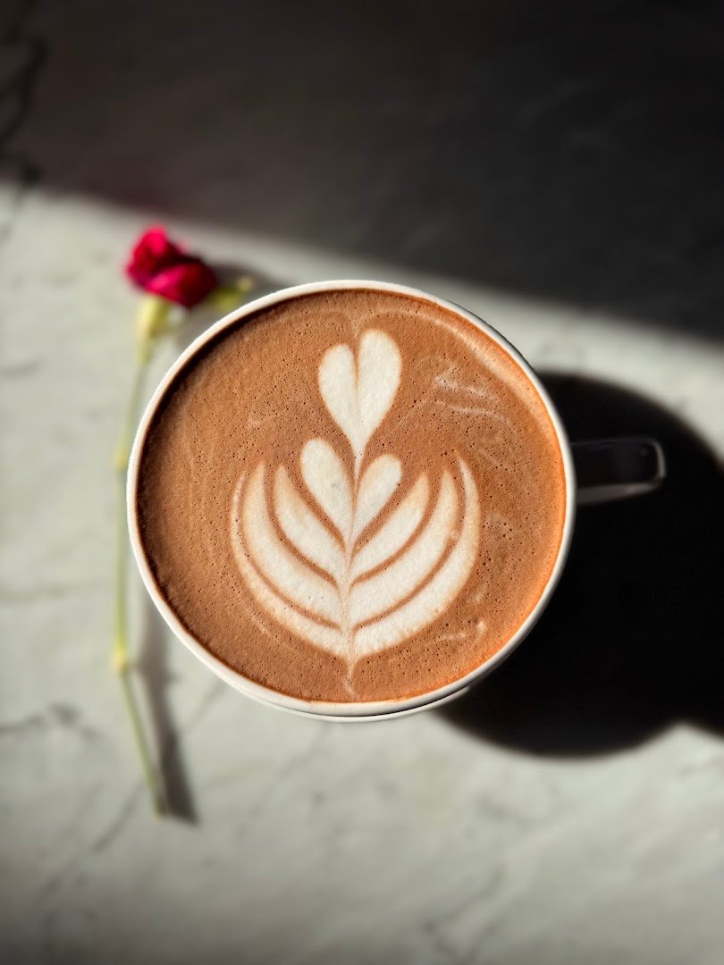 Coffee at 35° North Coffee, specialty coffee shop in Santa Fe