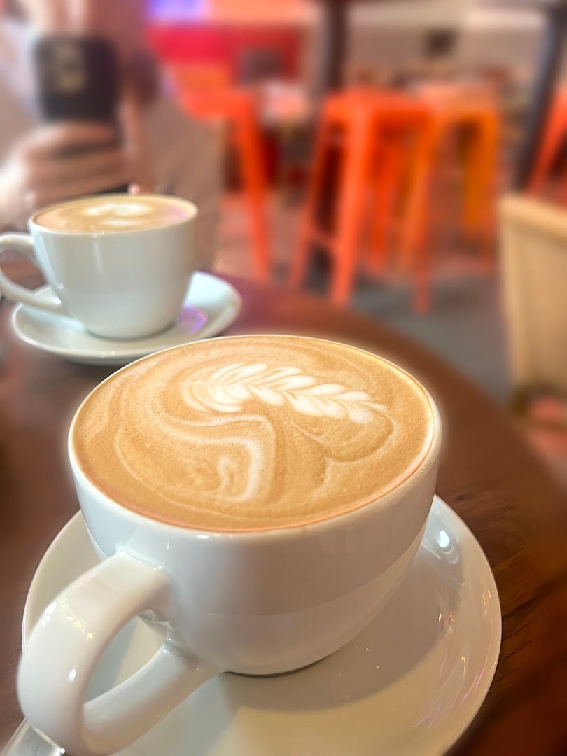 Coffee at Coffee Karma, specialty coffee shop in Warsaw
