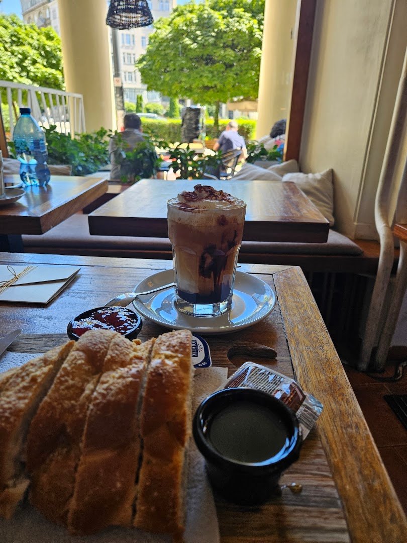 Coffee at Coffee Karma, specialty coffee shop in Warsaw