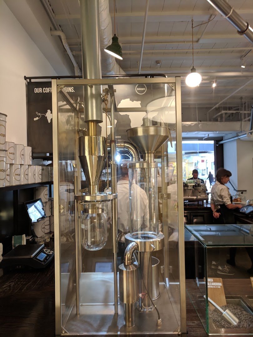 Interior of The Beanery by Mojo, specialty coffee shop in Wellington