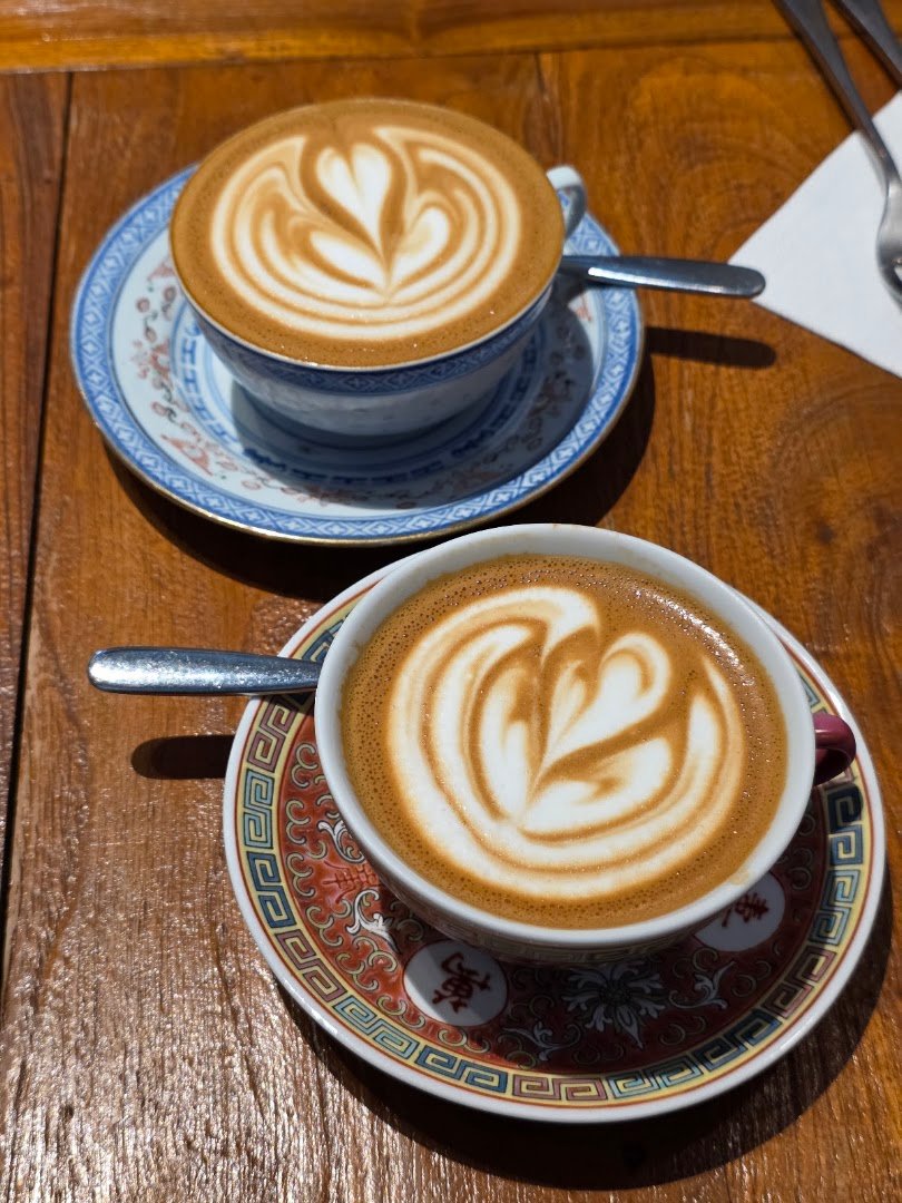 Coffee at Halfway Coffee, specialty coffee shop in Hong Kong