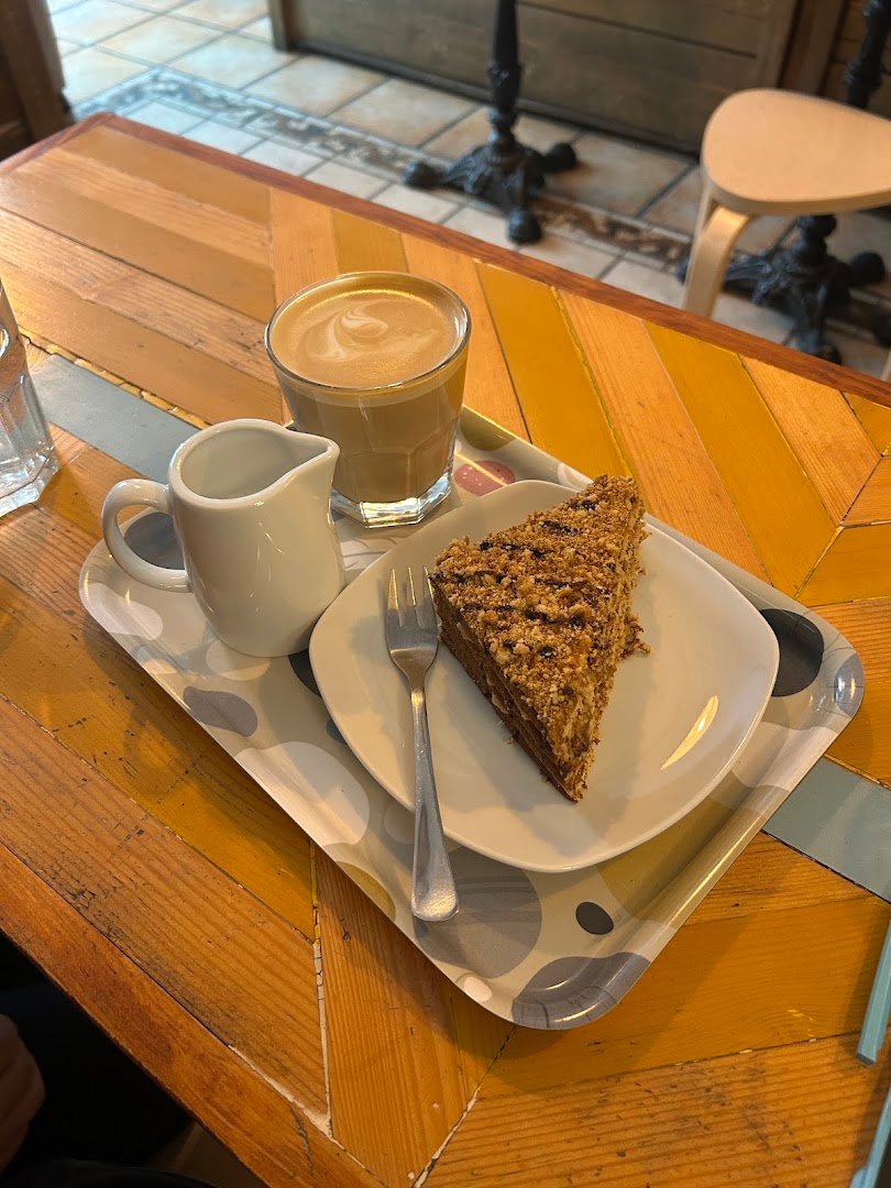 Coffee at eklektika 40, specialty coffee shop in Belgrade