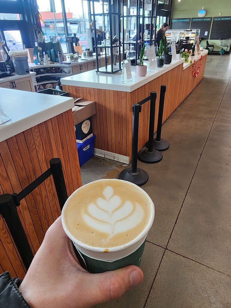 Coffee at Pachamama Coffee, specialty coffee shop in Sacramento