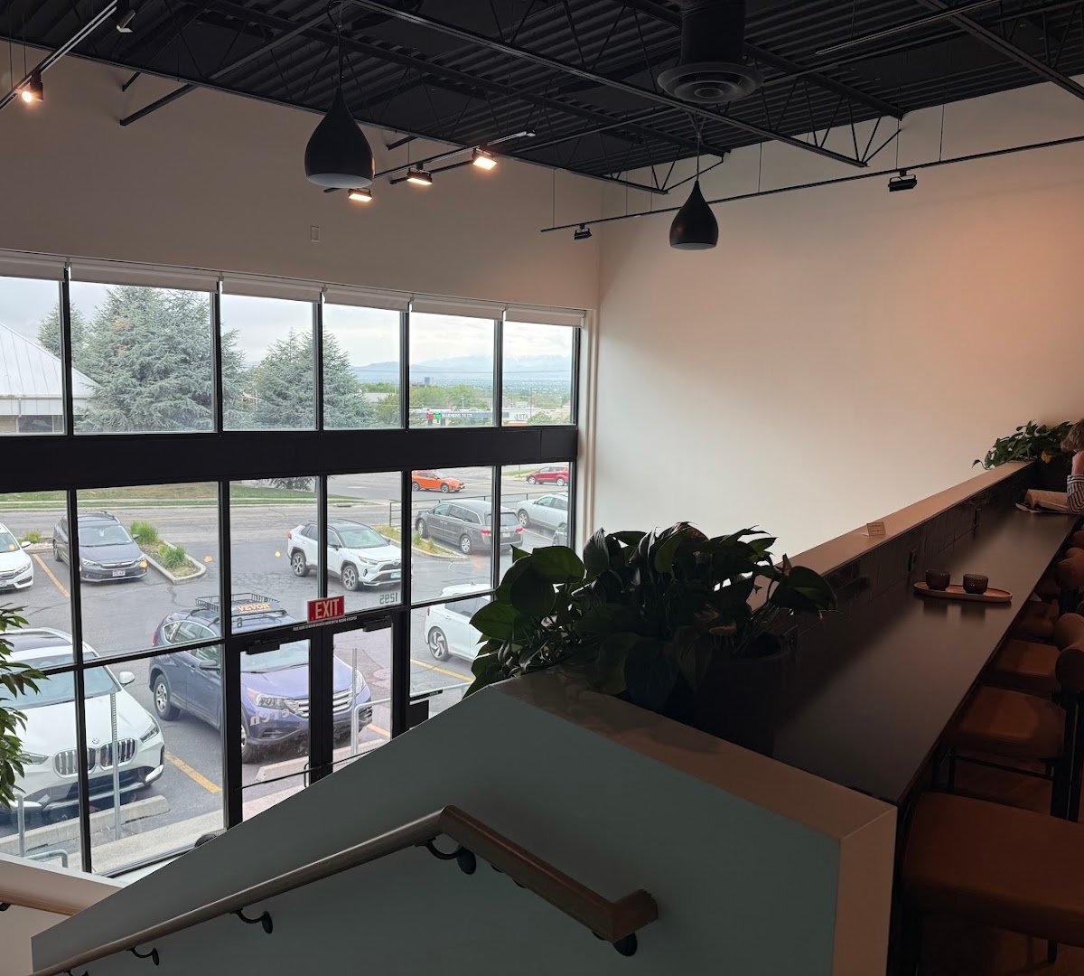 Interior of Perch Coffee, specialty coffee shop in Salt Lake City