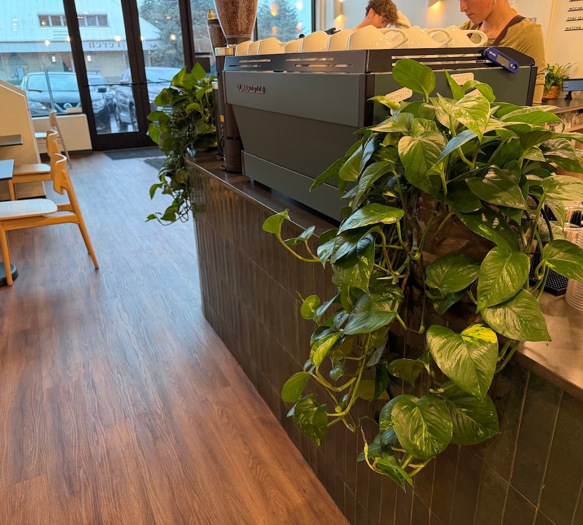 Interior of Perch Coffee, specialty coffee shop in Salt Lake City