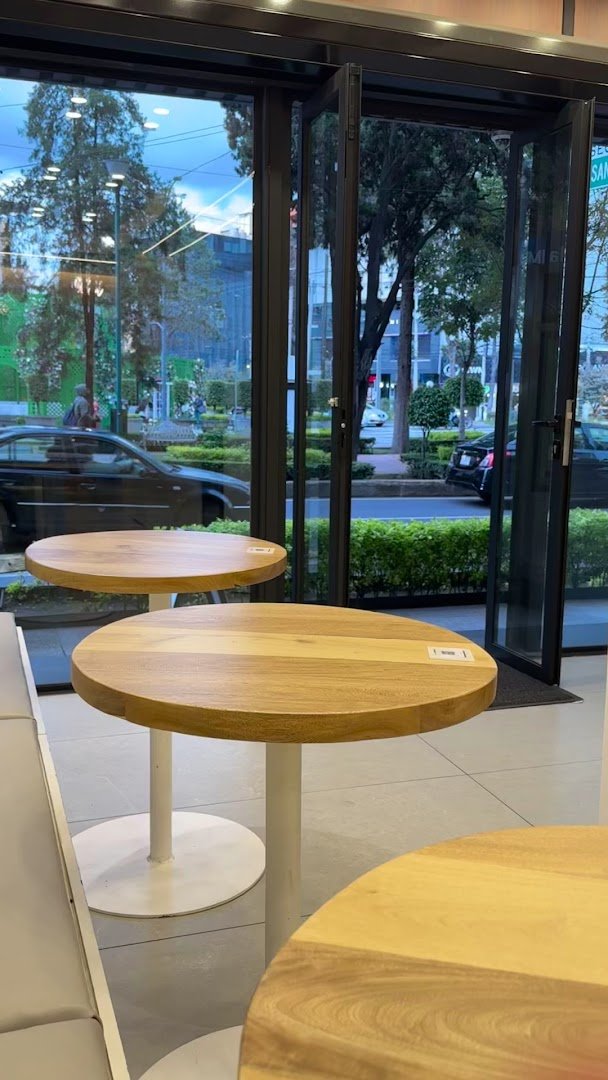 Interior of the coffee., specialty coffee shop in Mexico City