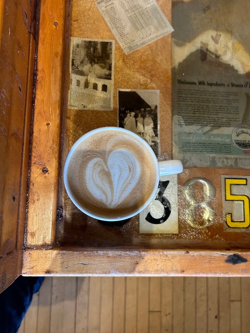 Coffee at Sprocket Cafe, specialty coffee shop in Milwaukee