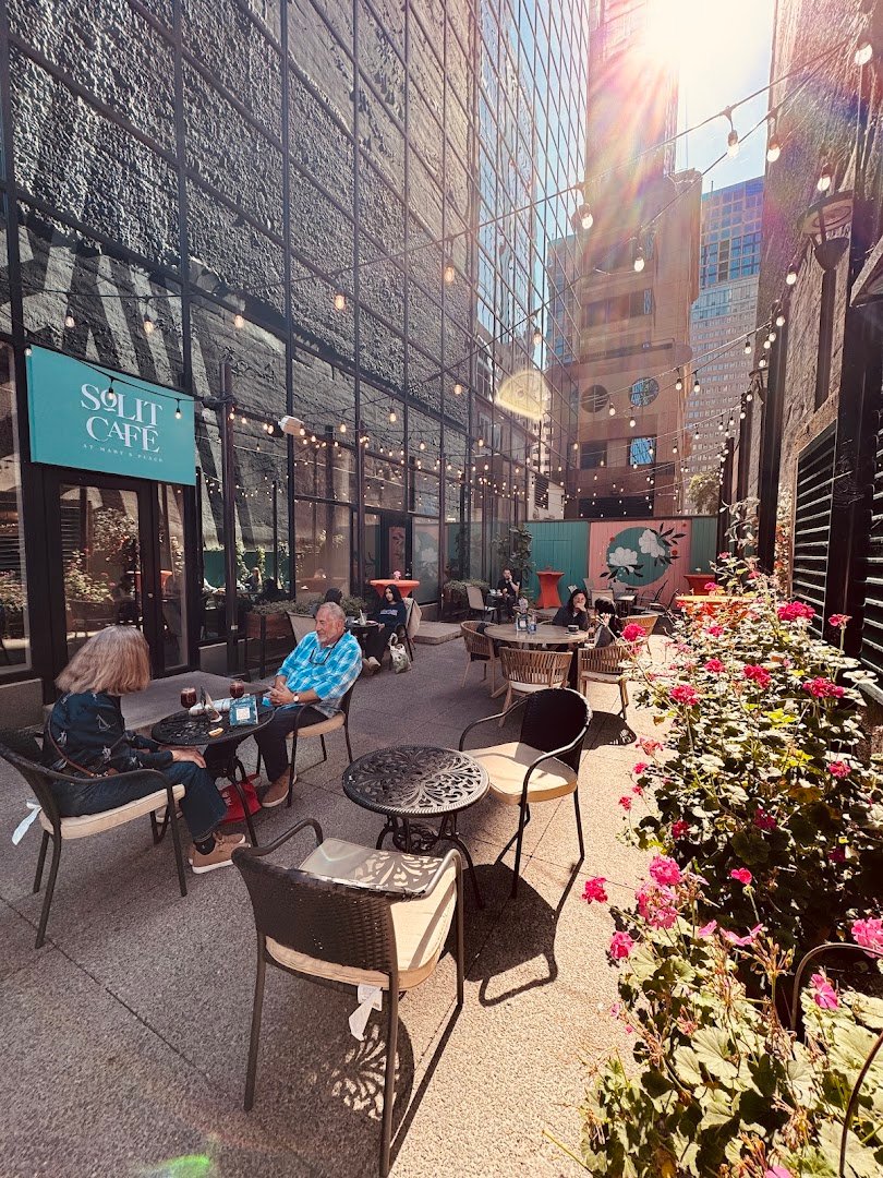 Storefront of SoLIT Café, specialty coffee shop in Montreal