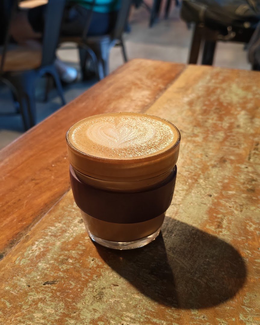 Coffee at Eden Espresso Bar, specialty coffee shop in Auckland