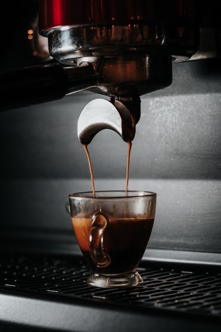 Coffee at Nomad, specialty coffee shop in Athens