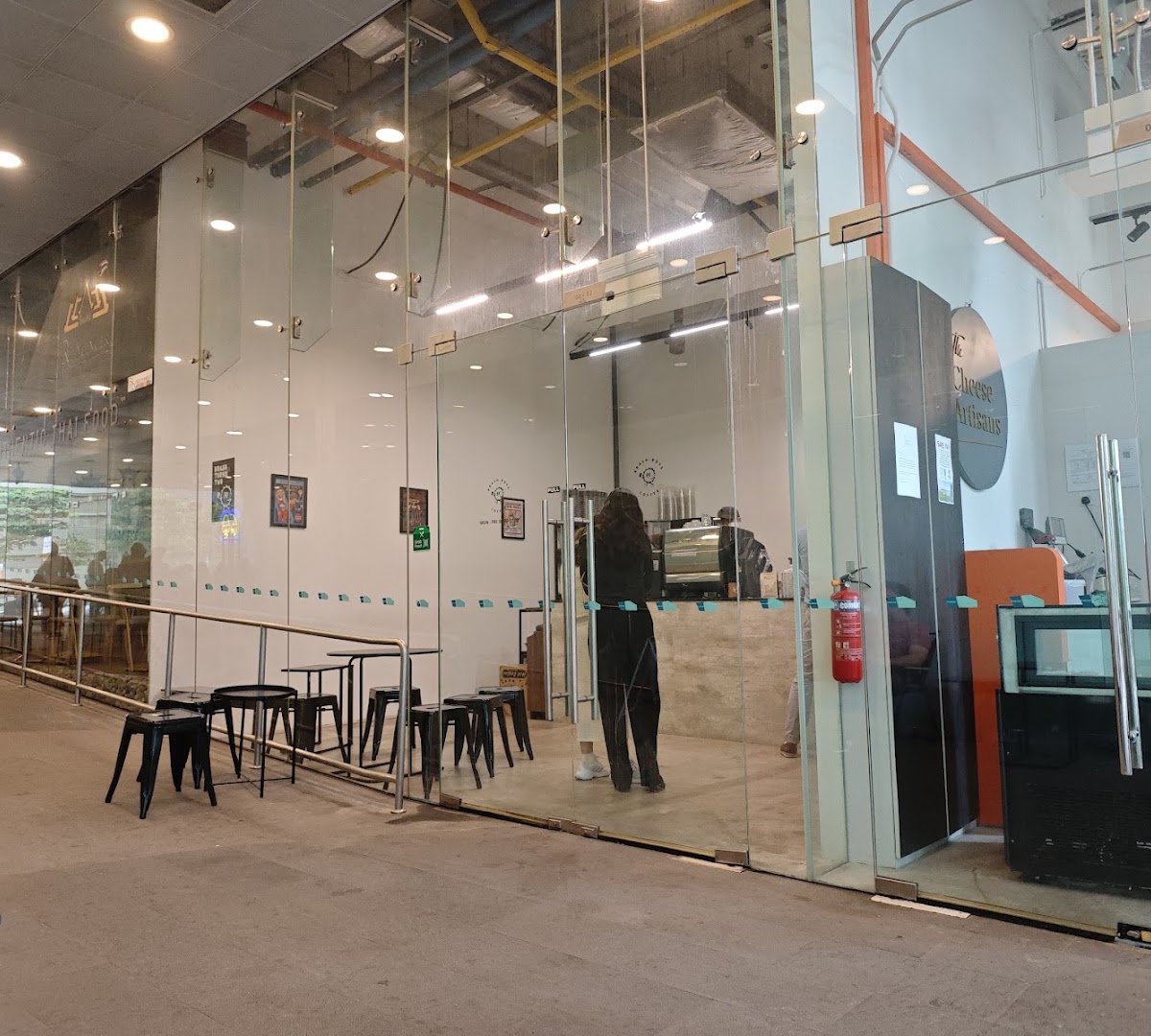 Storefront of Brash Boys Coffee, specialty coffee shop in Singapore