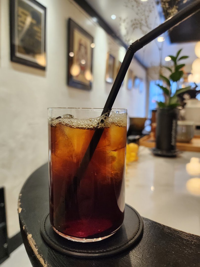 Coffee at Oni Coffee, specialty coffee shop in Osaka