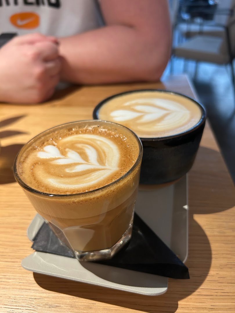 Coffee at GRAM Restaurant, specialty coffee shop in Prague