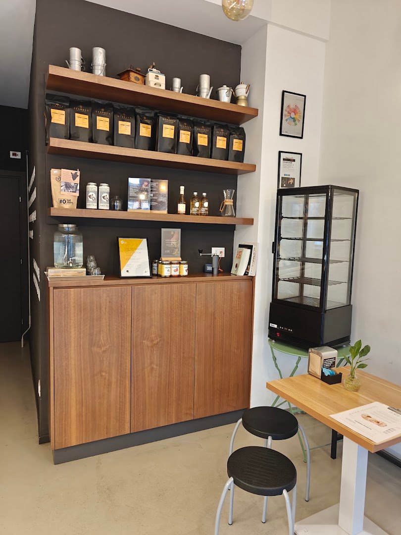 Interior of ALTURA Specialty Coffee Milan, specialty coffee shop in Milan