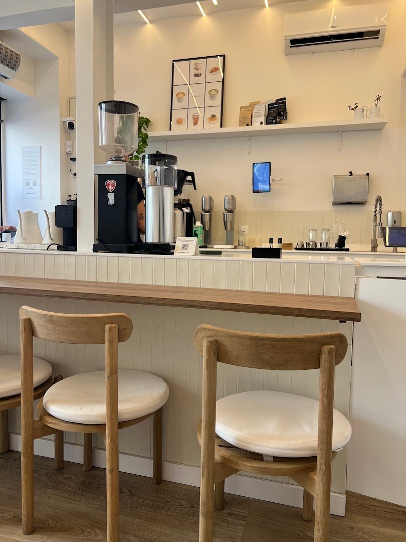 Interior of The Coffee, specialty coffee shop in Lisbon