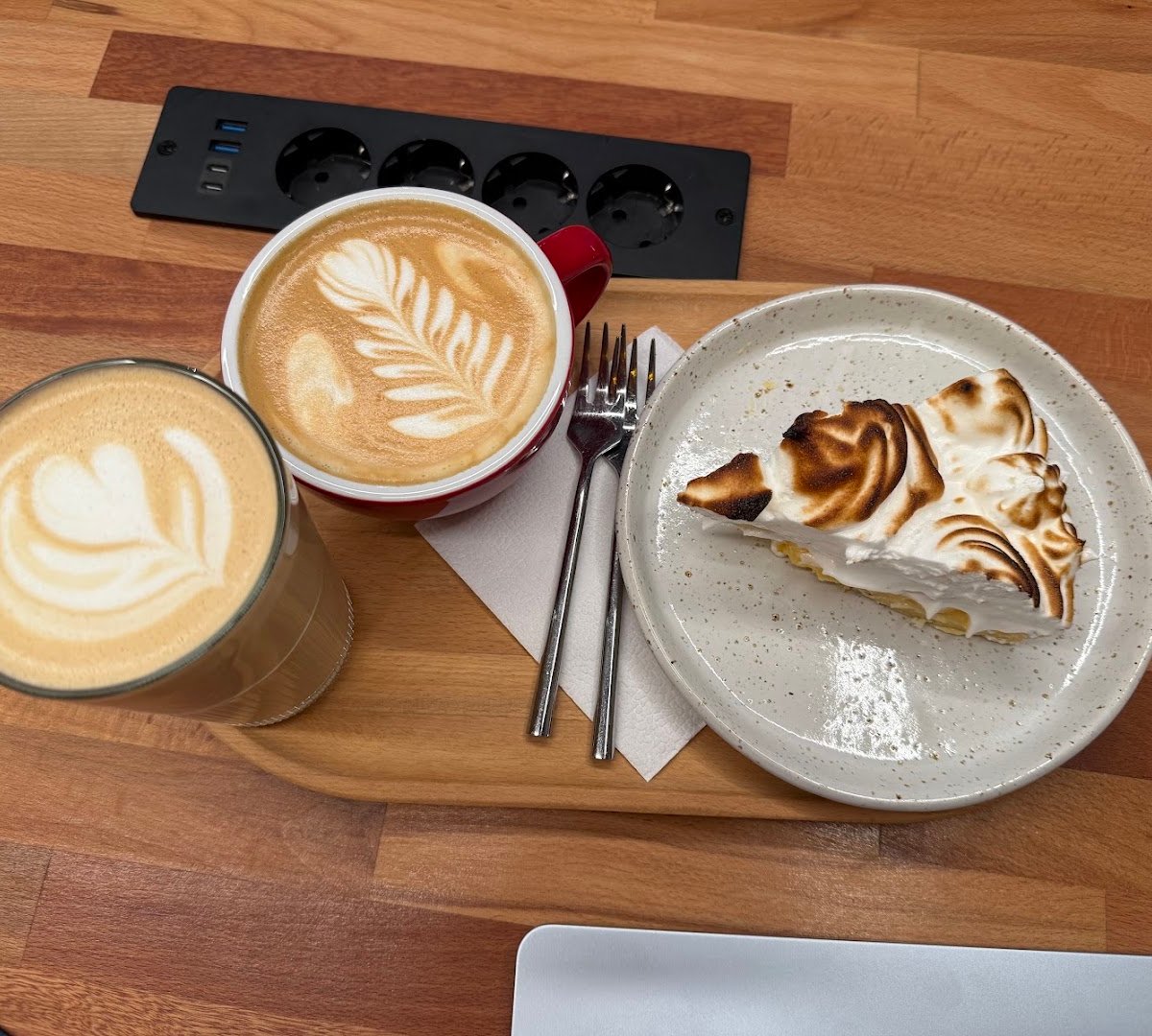 Coffee at Rocket Coffee, specialty coffee shop in Belgrade
