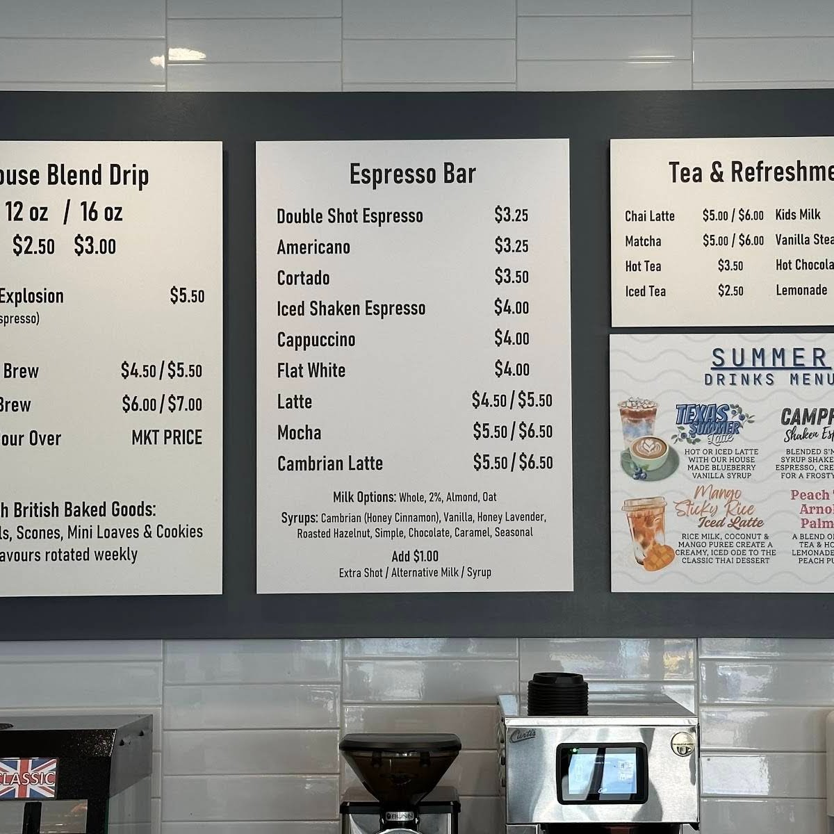 Cambrian Coffee specialty coffee shop in Houston - photo 7