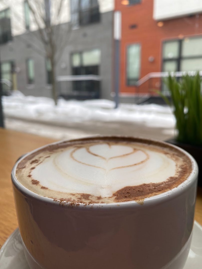 Coffee at Spot of Coffee, specialty coffee shop in Pittsburgh