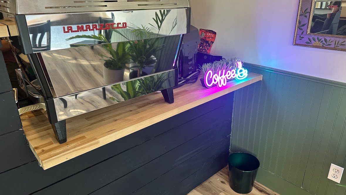 Interior of Spot of Coffee, specialty coffee shop in Pittsburgh