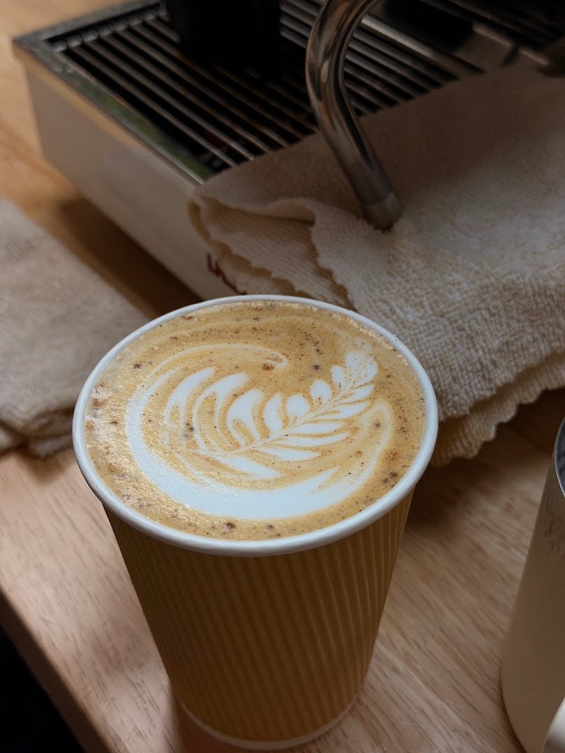 Coffee at Redeemed Coffee, specialty coffee shop in Charlotte