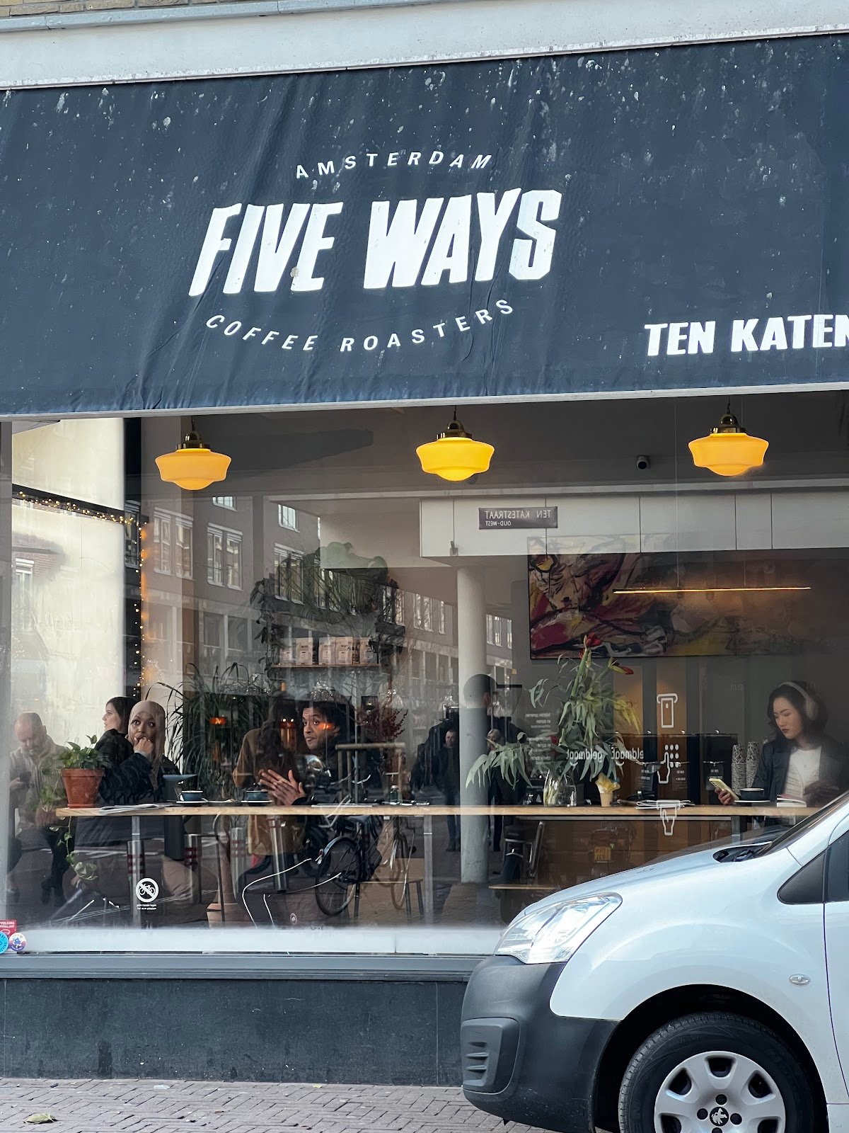 Five Ways Coffee Roasters specialty coffee shop in Amsterdam - photo 2