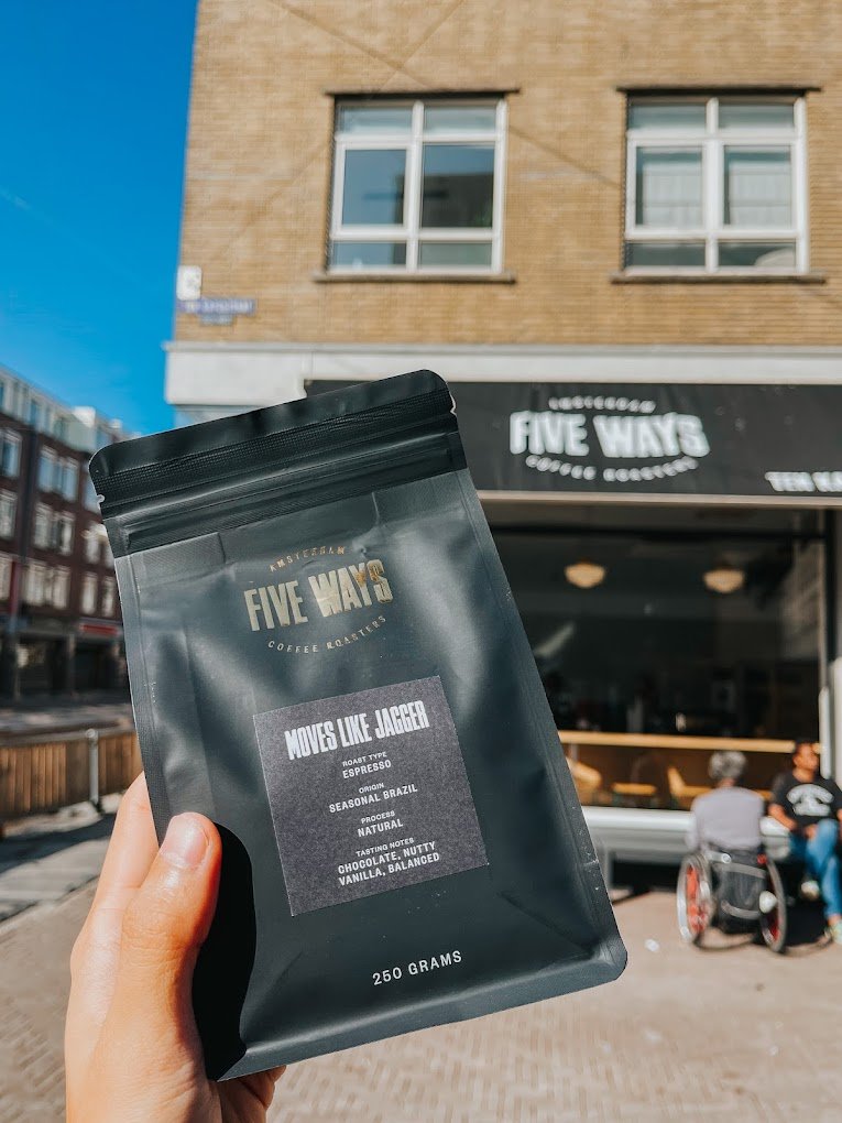 Five Ways Coffee Roasters specialty coffee shop in Amsterdam - photo 7